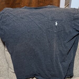 Polo by Ralph Lauren Men's Dark Gray Tee